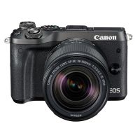 佳能(Canon) EOS M6黑 （18-150mm） 数码微单相机 单镜头套装 约2420万像素