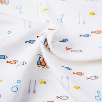okayfit品物咸亨儿童内衣套装纯棉家居服四季装男女宝宝款 印花 80cm（适合身高75-85cm）