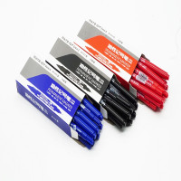 欧标小双头记号笔 B1522 12*140mm（1.8mm/0.7mm) 1/1800 红色