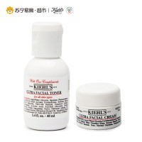 【苏宁超市】科颜氏Kiehl’s高保湿两件套（爽肤水40ml+面霜7ml*2)