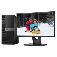 戴尔(DELL)商用Optiplex7070MT台式电脑 23.8英寸屏i7-9700 4G 1T+128G 刻录W10