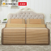 北极绒家纺 凉席竹席 碳化席子 可折叠竹凉席 单条席子 清雅古韵 1.8*2.0m
