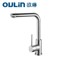 [苏宁自营]欧琳Oulin水槽+龙头套餐 不锈钢水槽 厨房水槽大双槽水槽龙头套装 厨房洗菜盆洗碗池 OLYG201 CFX003不锈钢龙头