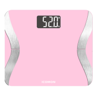 沃莱ICOMON 智能体脂秤FG231LB 粉色