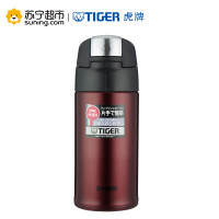 Tiger虎牌 保温杯单手易开不锈钢便携驾车族水杯 MMQ-A35C 350ml 亮炫红R