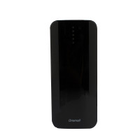万茂 Onemall D5201 5200毫安 钢琴黑 应急充电宝 便携式手机移动电源 手电灯 5D弧面 时尚小巧