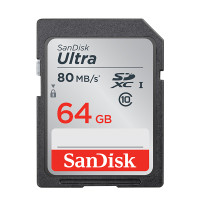 SanDisk闪迪SD卡64g 单反相机内存卡 class10高速SD卡SDXC存储卡140M/s