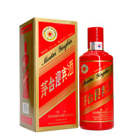 茅台迎宾酒（中国红）53度500mL 单瓶装 酱香型白酒
