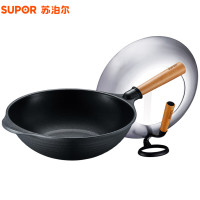 苏泊尔（SUPOR)匠铸不粘无油烟炒锅·可立盖PC32D4