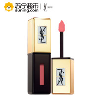 圣罗兰(YSL)纯色唇釉6ml 203# 珊瑚粉 镜面唇釉唇蜜唇彩 持久保湿滋润