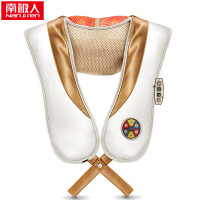 南极人（Nanjiren） 颈椎按摩器 N2K8F5062车载 肩颈按摩披肩 按摩仪 充电 电动 升级6键捶打金色 自营