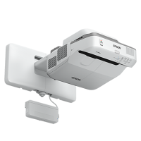 爱普生(EPSON) CB-695Wi 超短焦投影机投影仪+幕布+安装