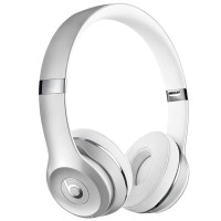 Beats Solo3 Wireless 头戴式无线蓝牙耳机音乐耳机 银色