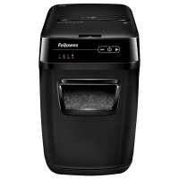 范罗士(Fellowes)200C碎纸机 办公 智能段状单次碎纸200张光盘粉碎机 黑色 4级 32L