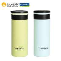 Glasslock不锈钢真空保温杯350ml GTL2207B 蓝色