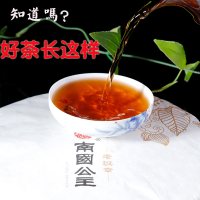 南国公主勐海之韵普洱茶熟茶 云南普洱七子饼茶357g茶叶