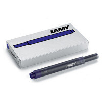 凌美(LAMY) T10墨水胆盒装蓝黑色 凌美钢笔笔用墨水 蓝黑色