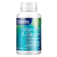 Ostelin 奥斯特林VD+钙片 专业补钙90年 250片/瓶