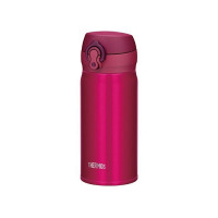 THERMOS膳魔师 不锈钢真空保冷保温杯随手杯 JNL-352 桃红色 350ML