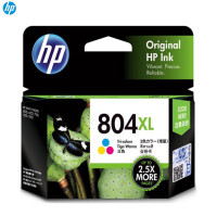 惠普(HP) 804XL 墨盒(适用于HP ENVY Photo 6220 /HP ENVY Photo 6222 ) 彩色