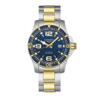 浪琴康卡斯系列41mm 蓝面自动机械表 L3.742.3.96.7 蓝色表盘