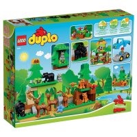 LEGO 乐高 积木玩具 Duplo得宝主題拼砌系列 森林主題:野生公园 10584 2-5岁
