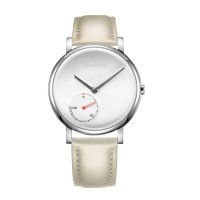 YO-WATCH Shine智能手表P6730M米色牛皮带款