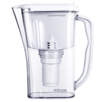四季沐歌（MICOE） 净水壶 家用便携式净水杯 自来水过滤器滤水壶 净水器净水机 YCZ-QT12-M069 1壶1芯
