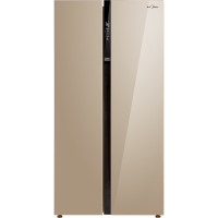 美的冰箱BCD-621WKPZM(E) 阳光米