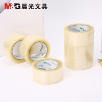 晨光(M&G)AJD97329普透封箱胶带 6卷/筒 48mm*100y透明胶带 封箱胶带胶布胶纸 封箱器胶带 打包胶带