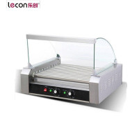 乐创(lecon) 热狗机11管烤肠机双控温香肠机热狗棒机