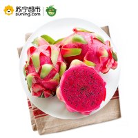 展卉 越南进口红心火龙果 4个装 单果约250~350g 新鲜水果