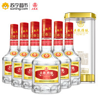 五粮液 五粮精酿绵柔52°浓香型白酒500ml*6整箱装礼盒装送礼酒