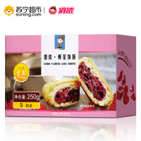 俏侬 鲜花饼胚 250g 9枚装 烘焙 加工半成品