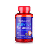 普丽普莱(Puritan’s Pride) Omega-3深海鱼油软胶囊100粒