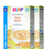 德国喜宝Hipp5种谷物五谷营养婴幼儿米粉/米糊200g