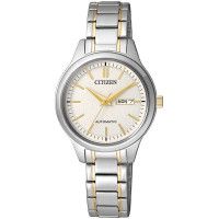 西铁城(CITIZEN)手表 时尚休闲自动机械不锈钢带女表 PD7144-57AB PD7144-57AB