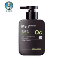曼秀雷敦(MENTHOLATUM) 男士控油抗痘 洁面乳 150g（单位：瓶）