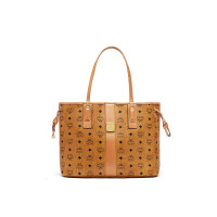 [直营]MCM 中号 女士 单肩包 手提式 欧美时尚 涂层帆布 MWP5SVI22 MWP5SVI22CO001棕色