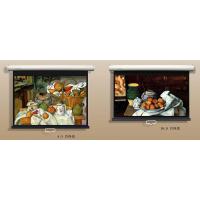 全新经科JK-S系列屏幕JK-S2 106寸16：9手动自锁高清幕布