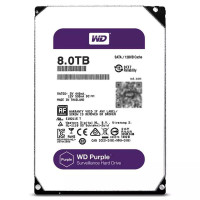 西部数据(WD) 紫盘 8TB SATA6Gb/s 128M 监控硬盘 WD80PUZX （单位：个）