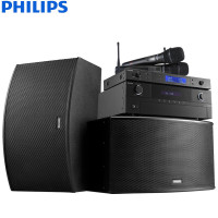 飞利浦(Philips) CSS1308 套装三合一家庭影院 KTV舞台音响 专业功放U段麦克风+功放组合