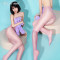 7360黑色【吊带一体连裤丝袜】