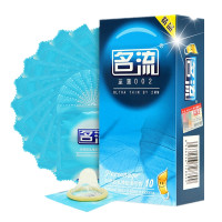名流避孕套至薄002超薄款10只装安全套成人情趣计生用品