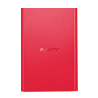 索尼(SONY)HD-B2外置硬盘驱动器 红色