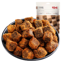 百草味 肉类零食 五香味原切牛肉粒 50g 肉干休闲零食小吃