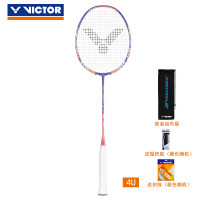 VICTOR威克多 速度类胜利羽毛球拍 JS-12/JS-12F JS-12FJ-4UG5(浅牡丹紫)