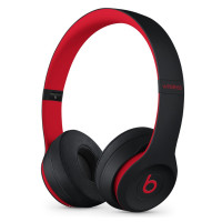 Beats Solo3 Wireless 头戴式 蓝牙无线耳机 手机耳机 游戏耳机 - 十周年桀骜黑红