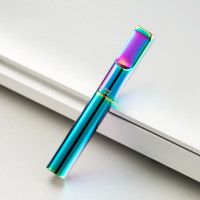 zobo正牌细烟烟嘴女士过滤器循环型可清洗净烟器男金属拉杆式烟具 幻彩