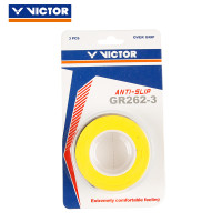 VICTOR威克多 胜利羽毛球手胶 胜利羽拍外握把胶3条装 GR262-3 外握把胶GR262E-3